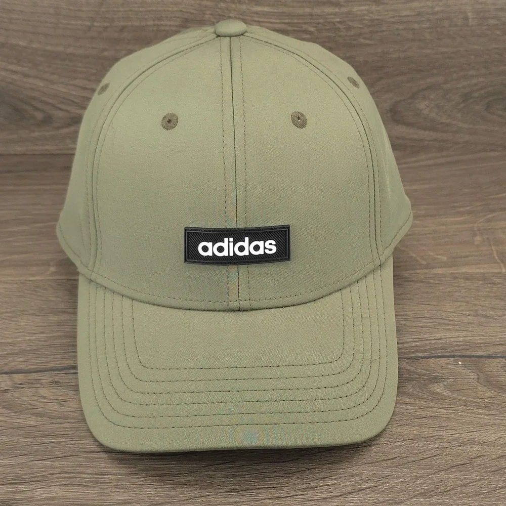 Adidas Hat Cap Mens Fitted L XL Green Aeroready Outdoor Hike Gym Run Golf